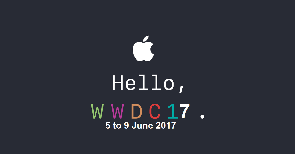 Apple WWDC 2017