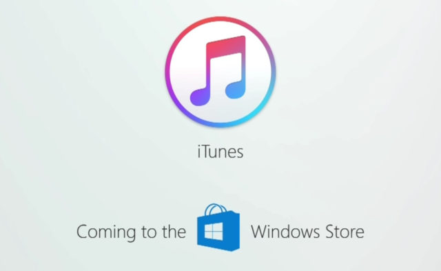 iTunes won't be Available in the Microsoft’ Windows