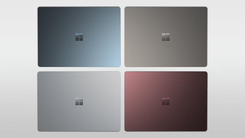  four new Surface Laptop colors